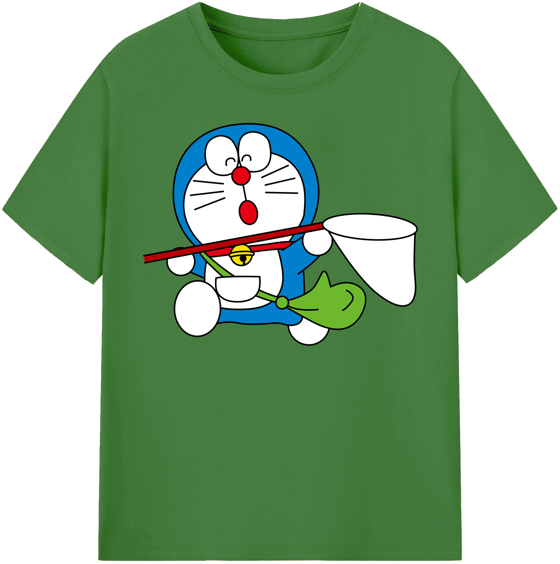 （画像用） ドラえもん Doraemon レディースカジュアルプリントTシャツ（綿100％）